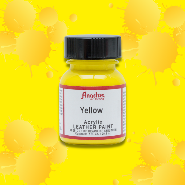 Angelus Leather Paint Yellow